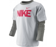 Nike Long Sleeve Just Do It Little Boys